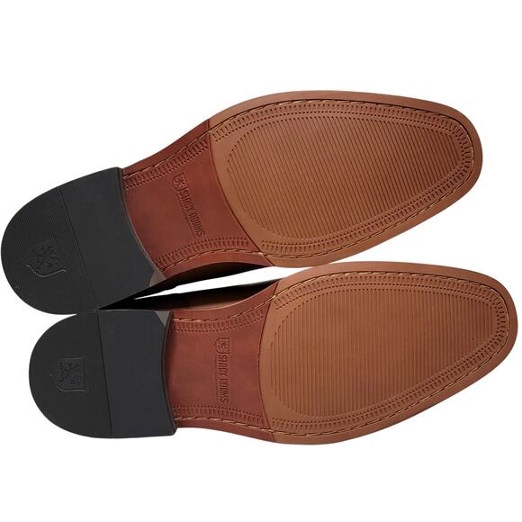 Stacy Adams Men Maury Slip On Cap Toe Chelsea Boots Size US 12M Chocolate Brown - Picture 5 of 6